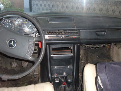 Mercedes mal tratado