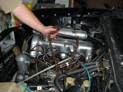 Motor instalado